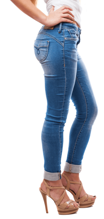 High-Waisted Womem Jeans